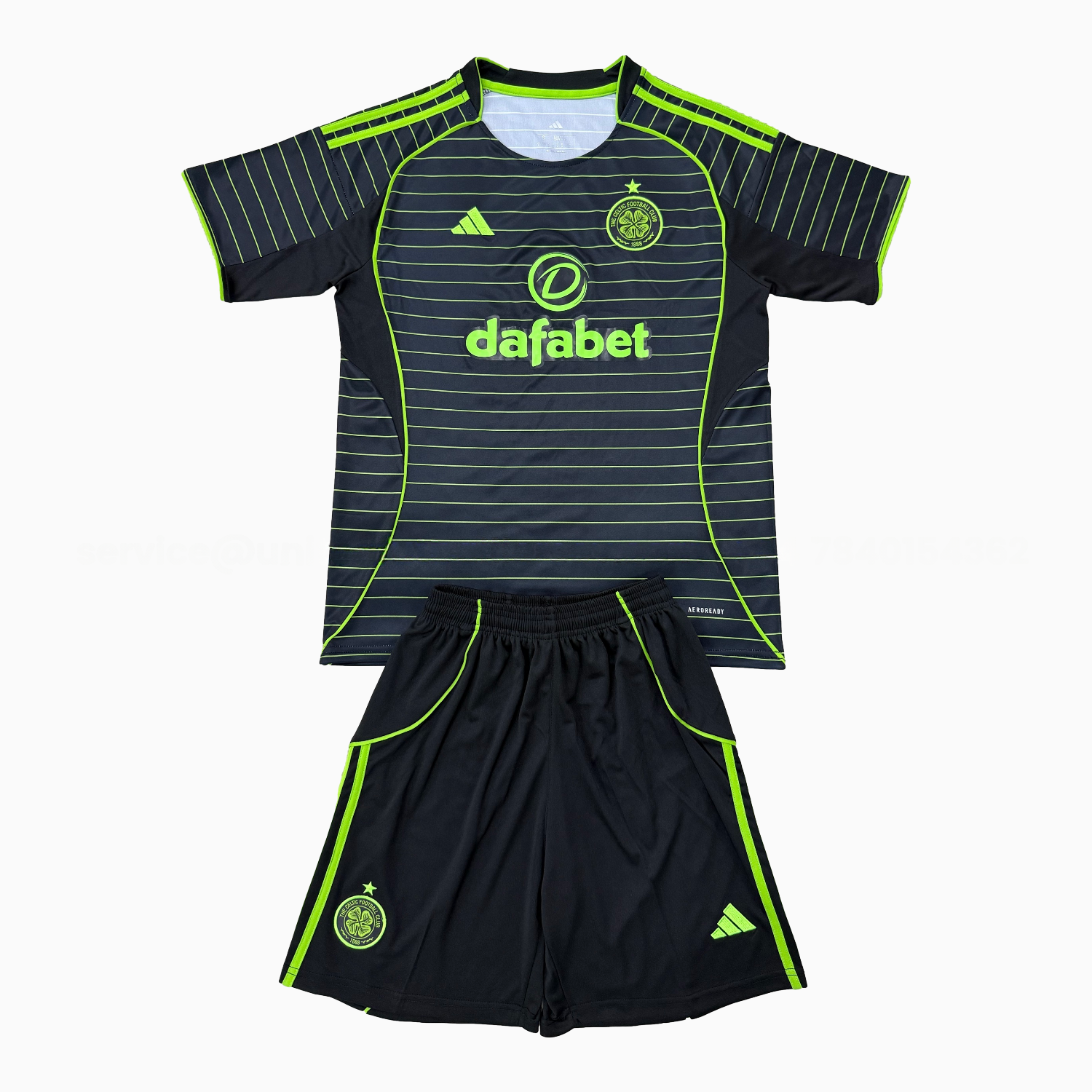 Celtic 25-26 Away Men's Adult Jersey Set - Fans Version - ReplicasJersey