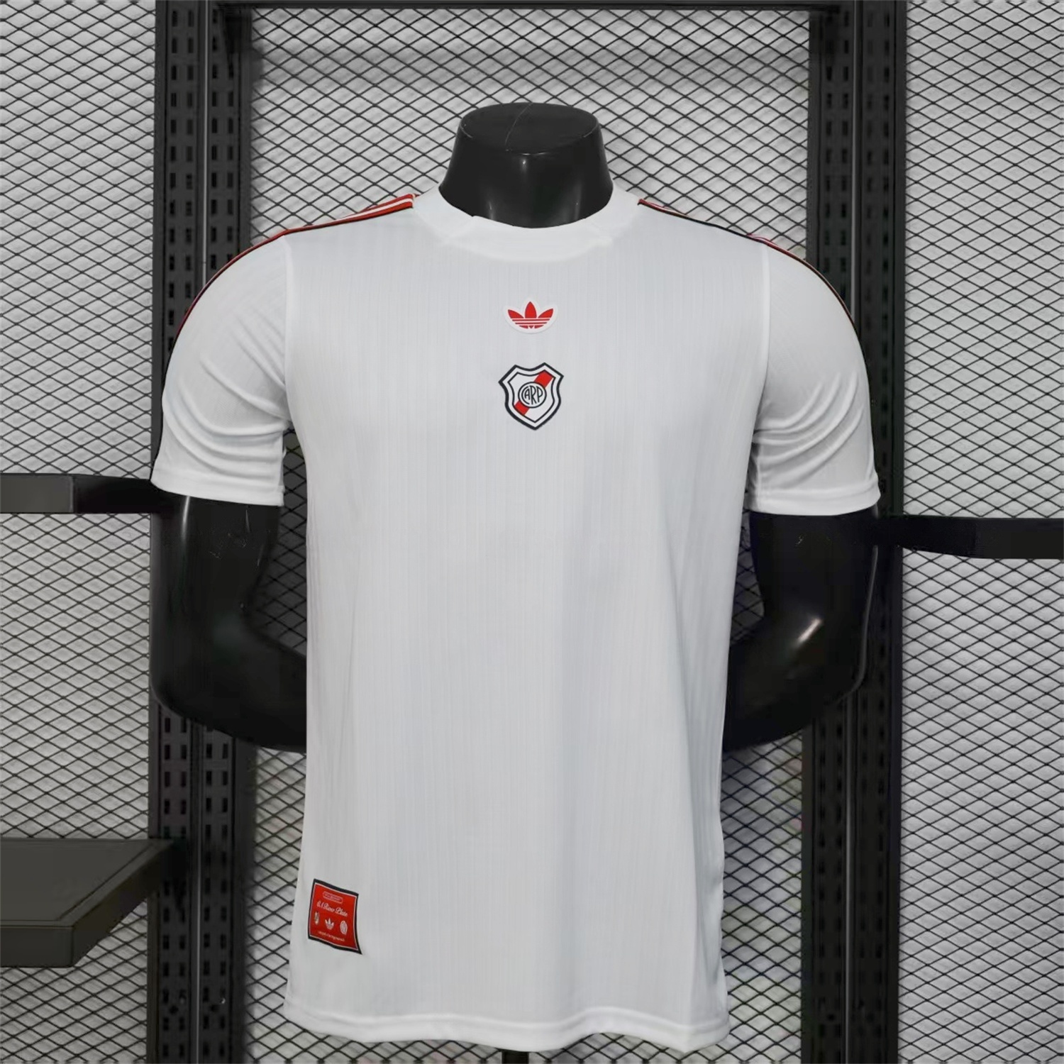 River Plate 25-26 Originals Terrace Icon White Jersey - Player Version - ReplicasJersey