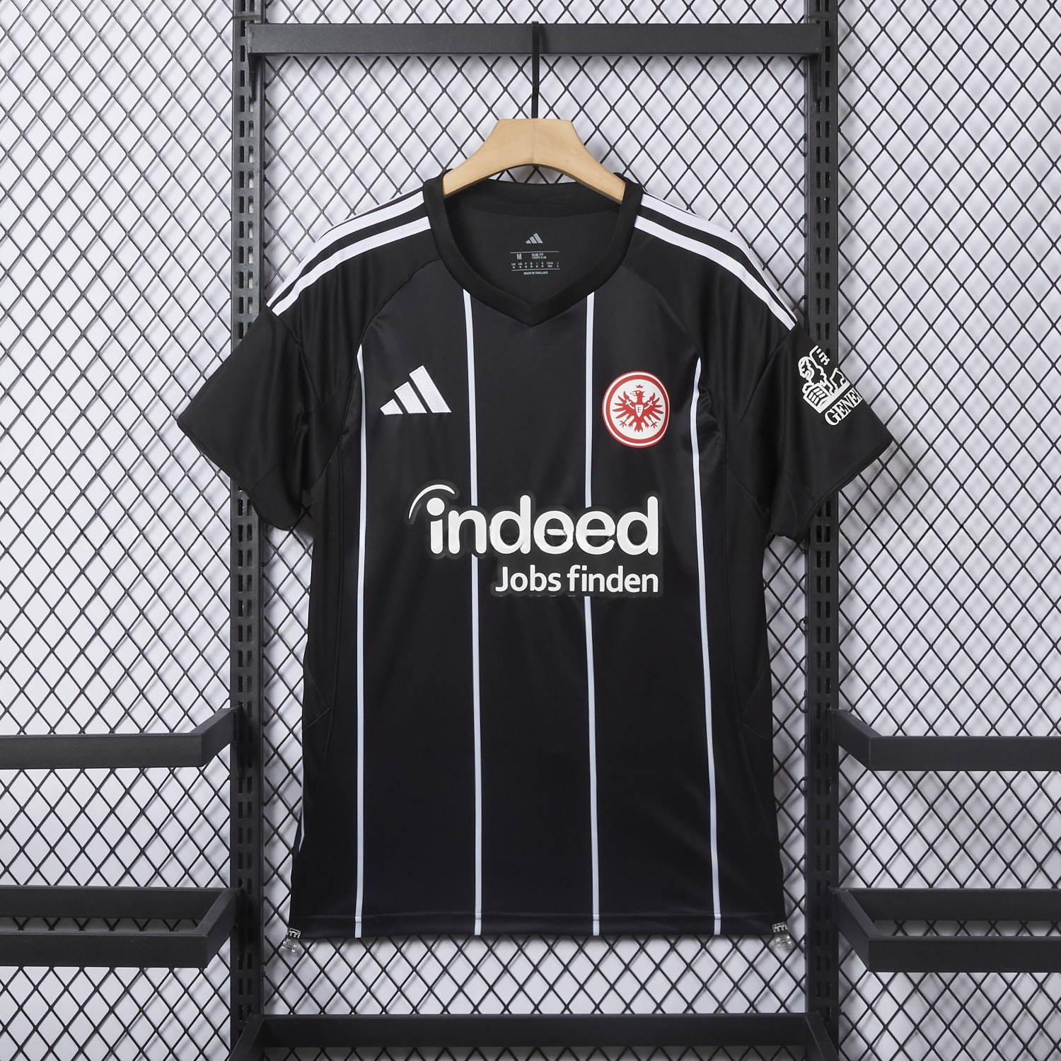 Frankfurt 25-26 European Home Black Jersey - Fans Version - ReplicasJersey