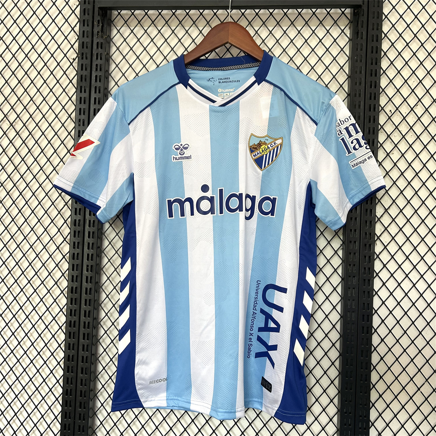 Malaga 25-26 Home Jersey - Fans Version - ReplicasJersey