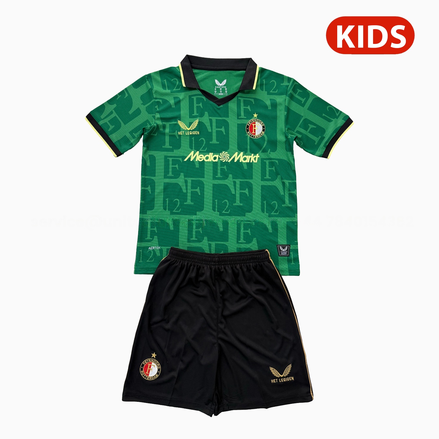 Feyenoord 25-26 Fourth Kids Kit - ReplicasJersey