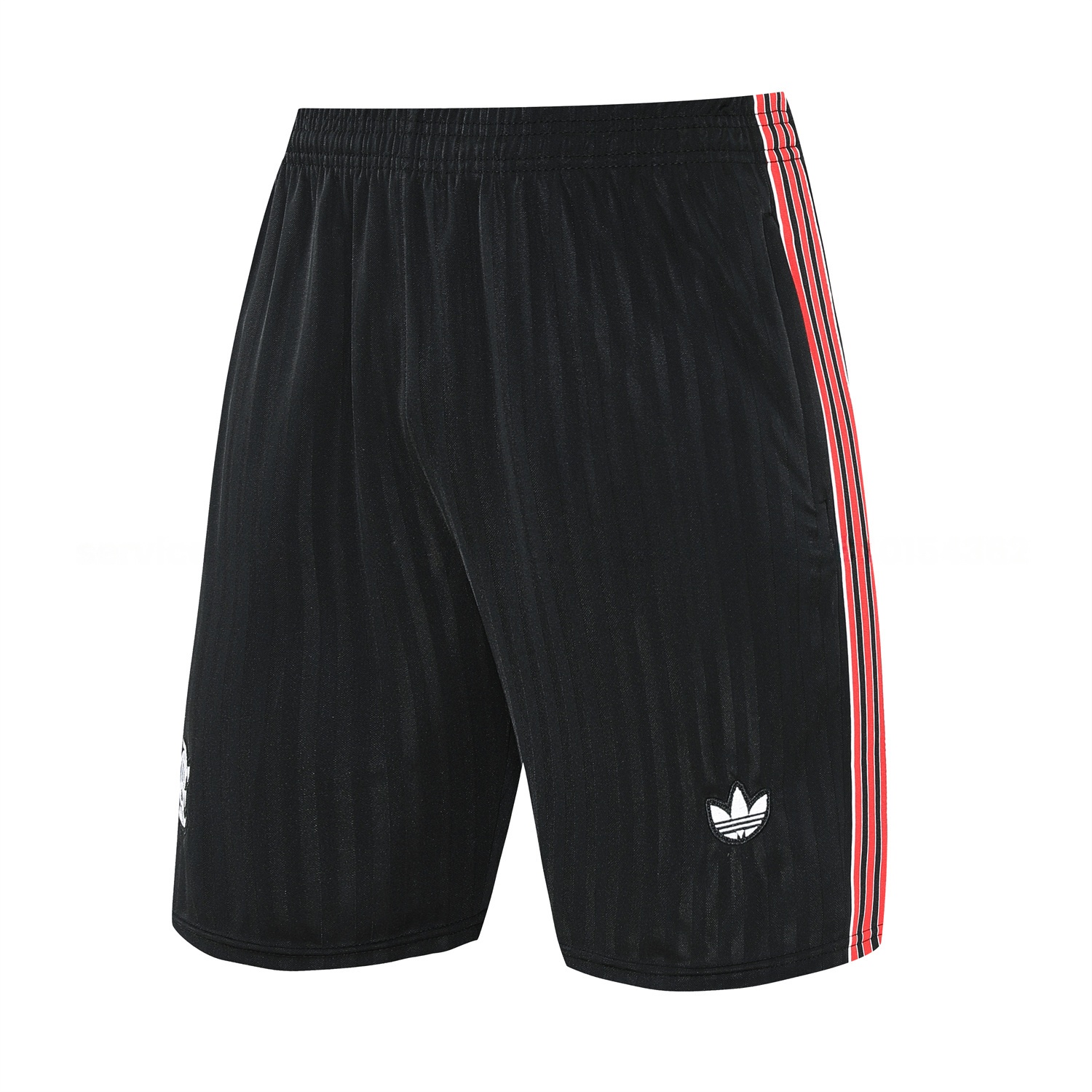 Flamengo 25-26 Short-Sleeve Training Set - Red Vest & Black Shorts - ReplicasJersey