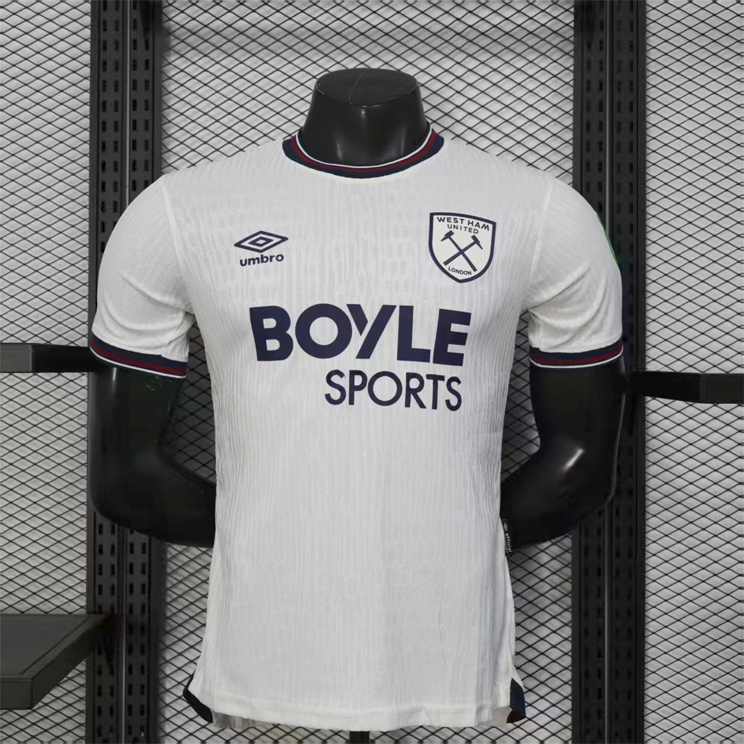 West Ham United 25-26 Away Jersey - Player Version - ReplicasJersey