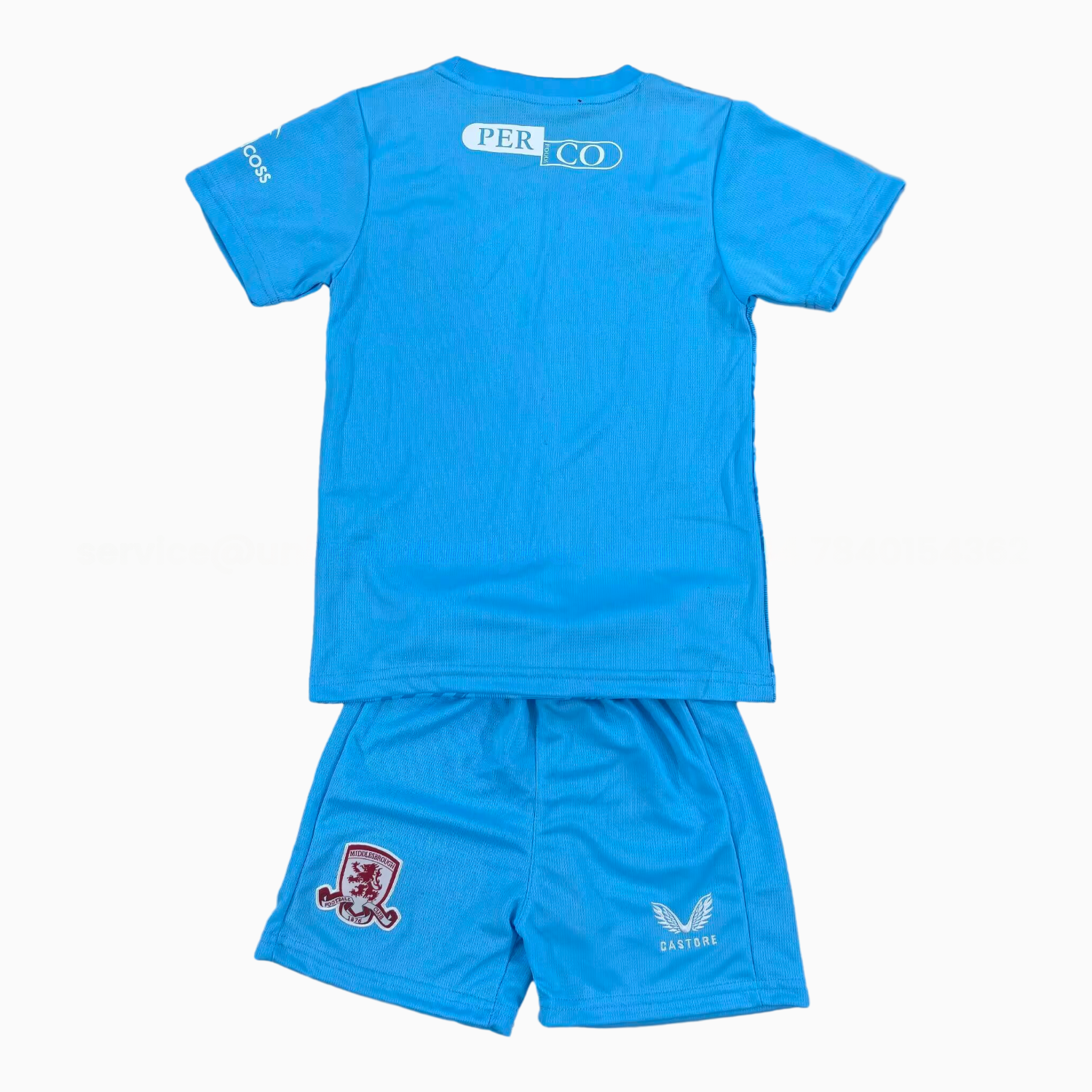 Middlesbrough 25-26 Third Blue Kids Kit - ReplicasJersey