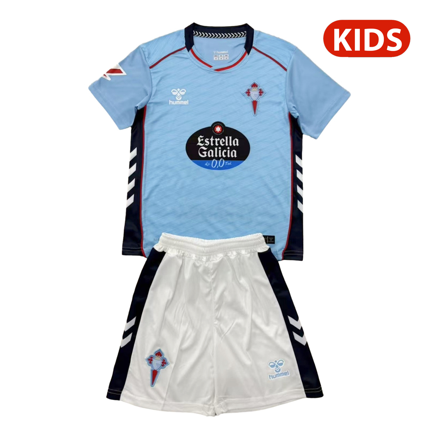 Celta Vigo 25-26 Home Kids Kit - ReplicasJersey