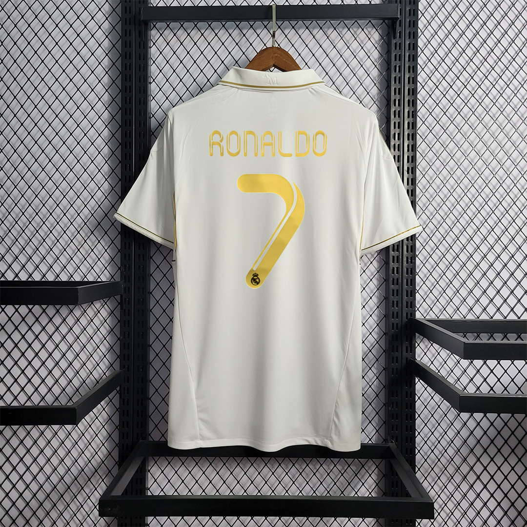 Retro Real Madrid 11-12 Home Stadium Jersey - ReplicasJersey