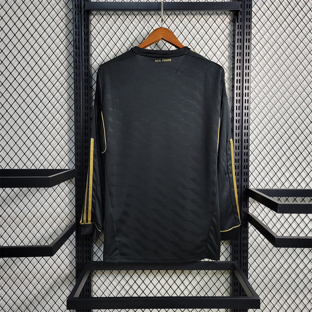Retro Real Madrid 11-12 Away Long Sleeve Jersey - ReplicasJersey