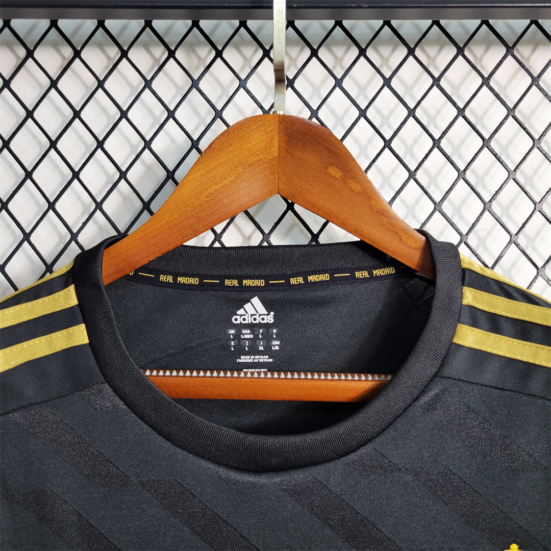 Retro Real Madrid 11-12 Away Long Sleeve Jersey - ReplicasJersey