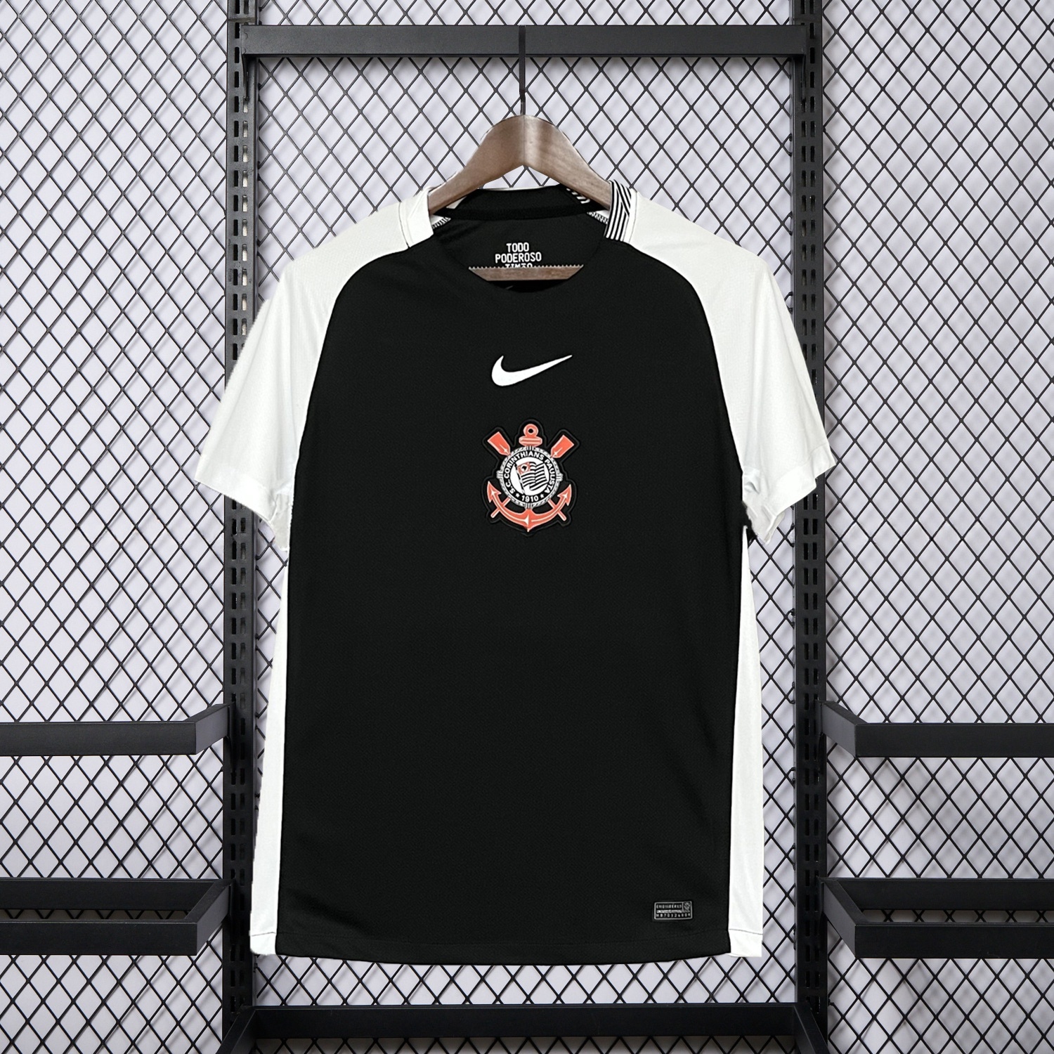 Corinthians 25-26 Away Unsponsored Jersey - Fans Version - ReplicasJersey