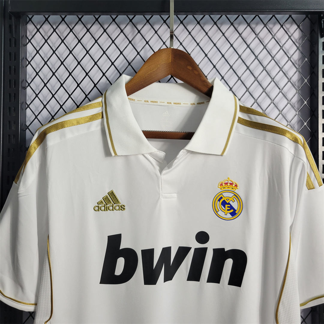 Retro Real Madrid 11-12 Home Stadium Jersey - ReplicasJersey