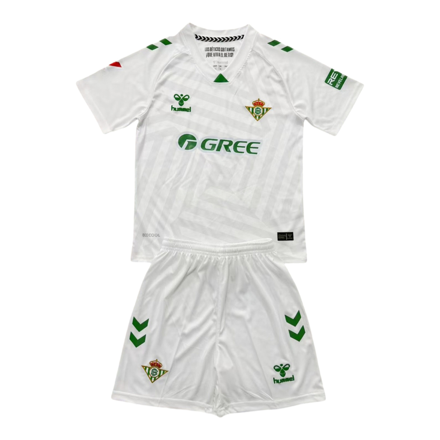 Real Betis 25-26 White Goalkeeper Men's Adult Jersey Set - Fans Version - ReplicasJersey
