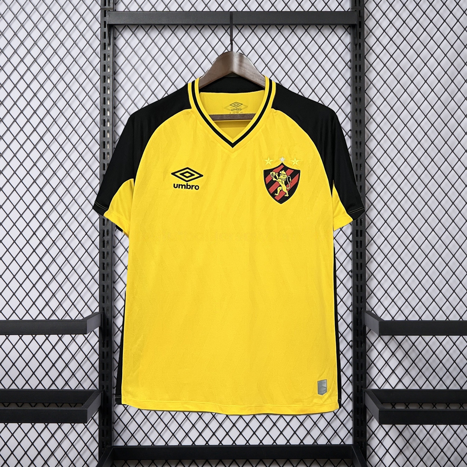 Sport Recife 25-26 Away Yellow Unsponsored Jersey - Fans Version - ReplicasJersey