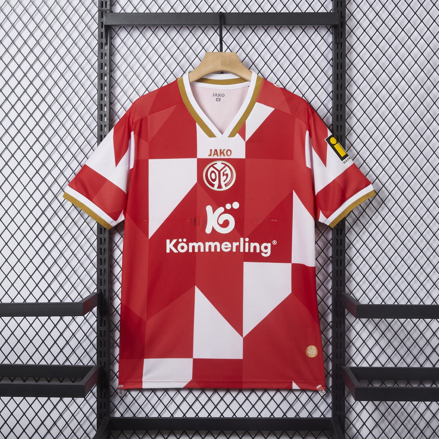 Mainz 25-26 Conference League Home Jersey - Fans Version - ReplicasJersey