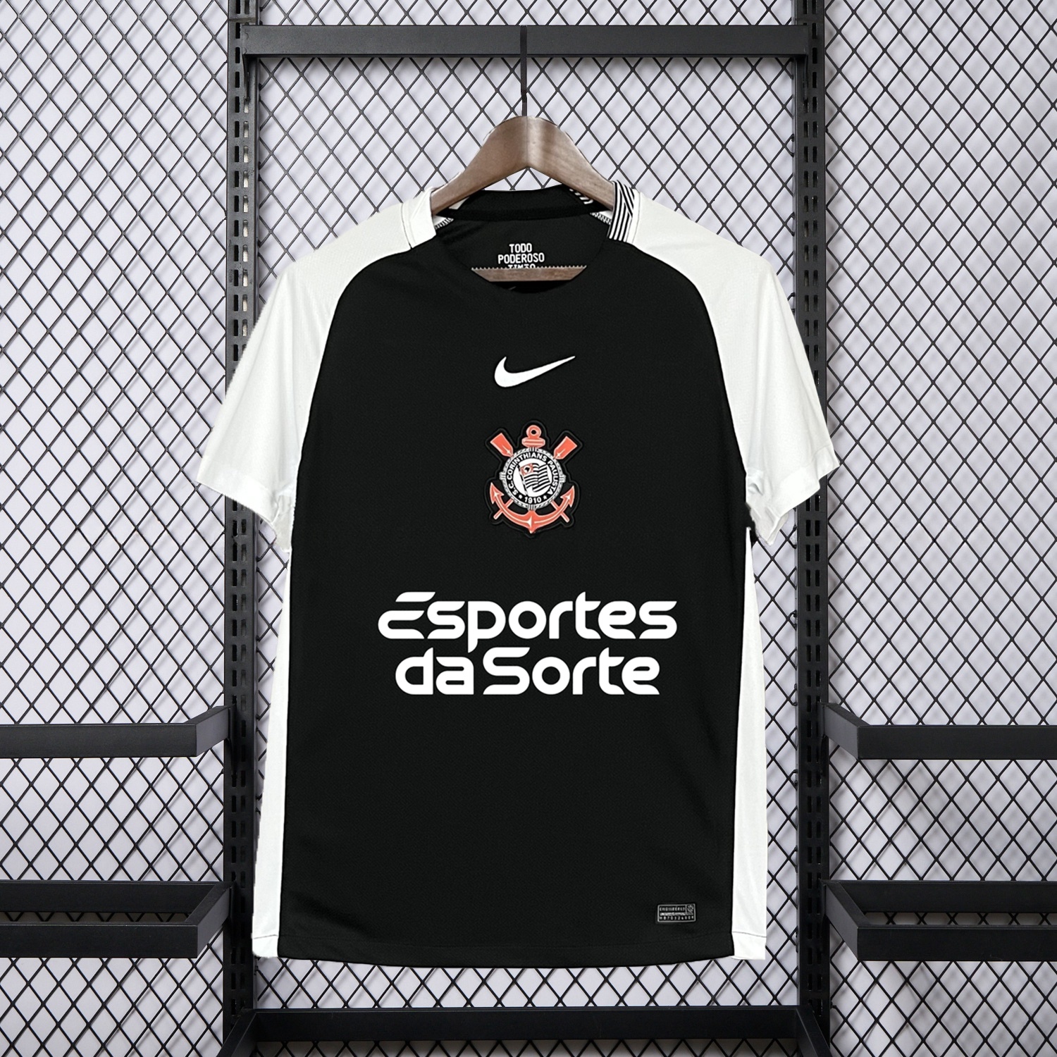 Corinthians 25-26 Away Jersey - Fans Version - ReplicasJersey