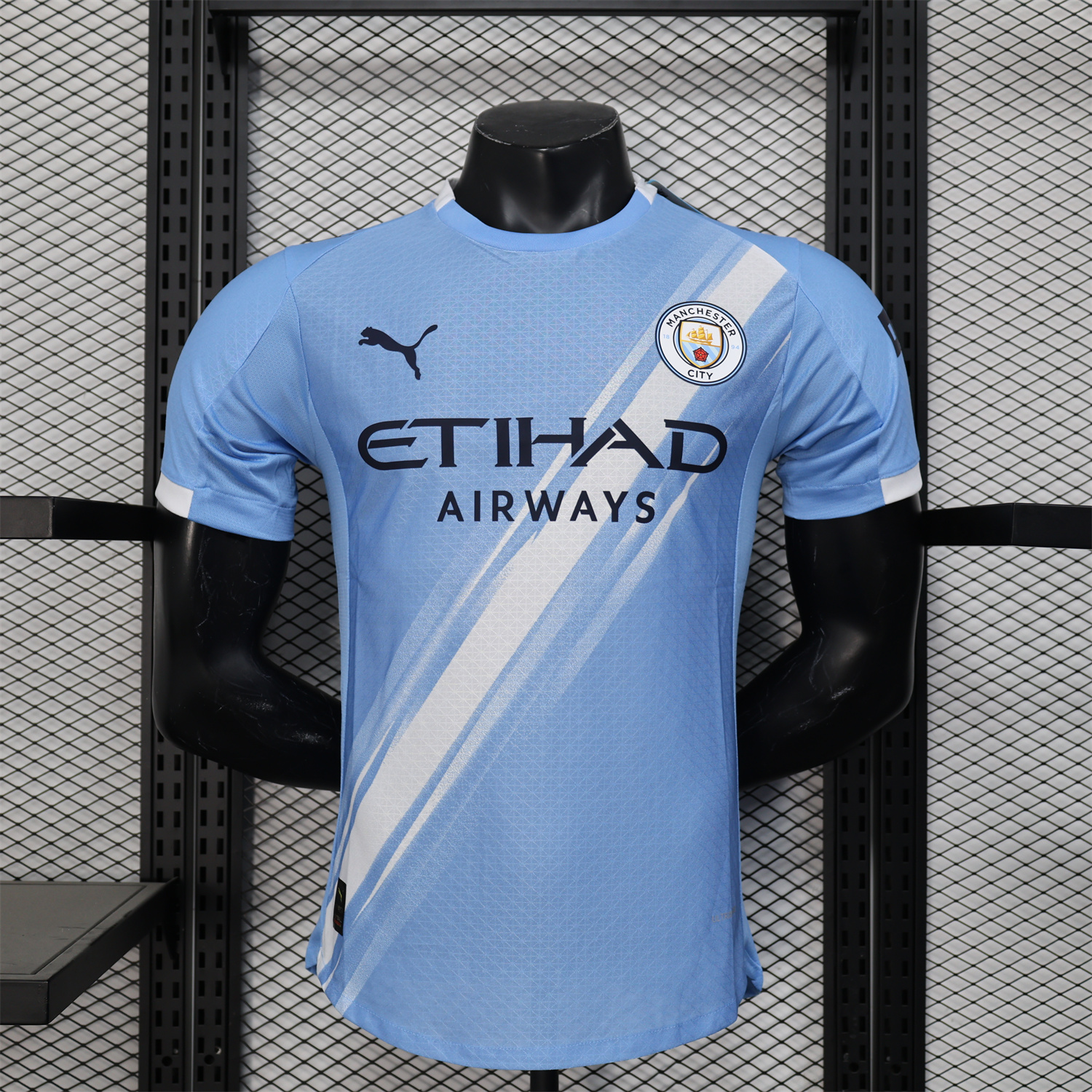 Manchester City 25-26 Home Jersey - Player Version - ReplicasJersey