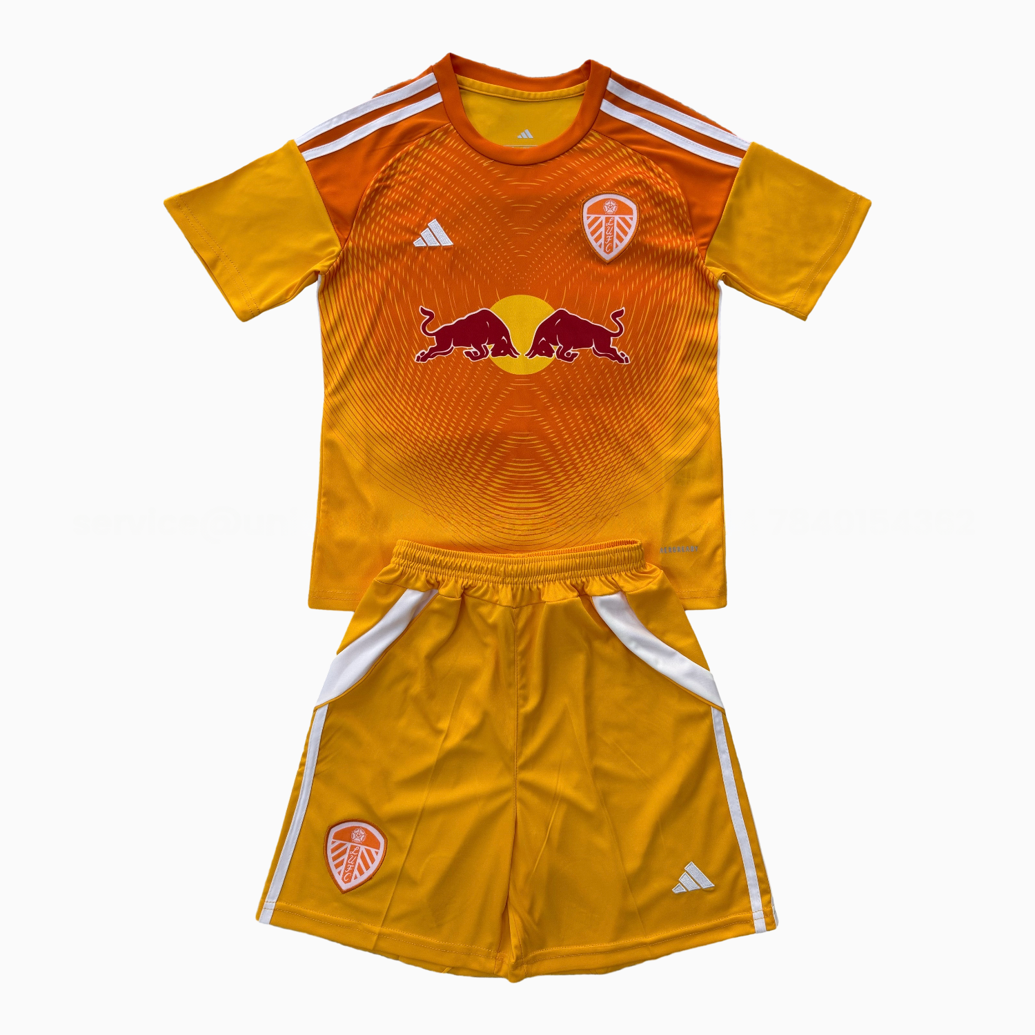 Leeds United 25-26 Orange Goalkeeper Kids Kit - ReplicasJersey