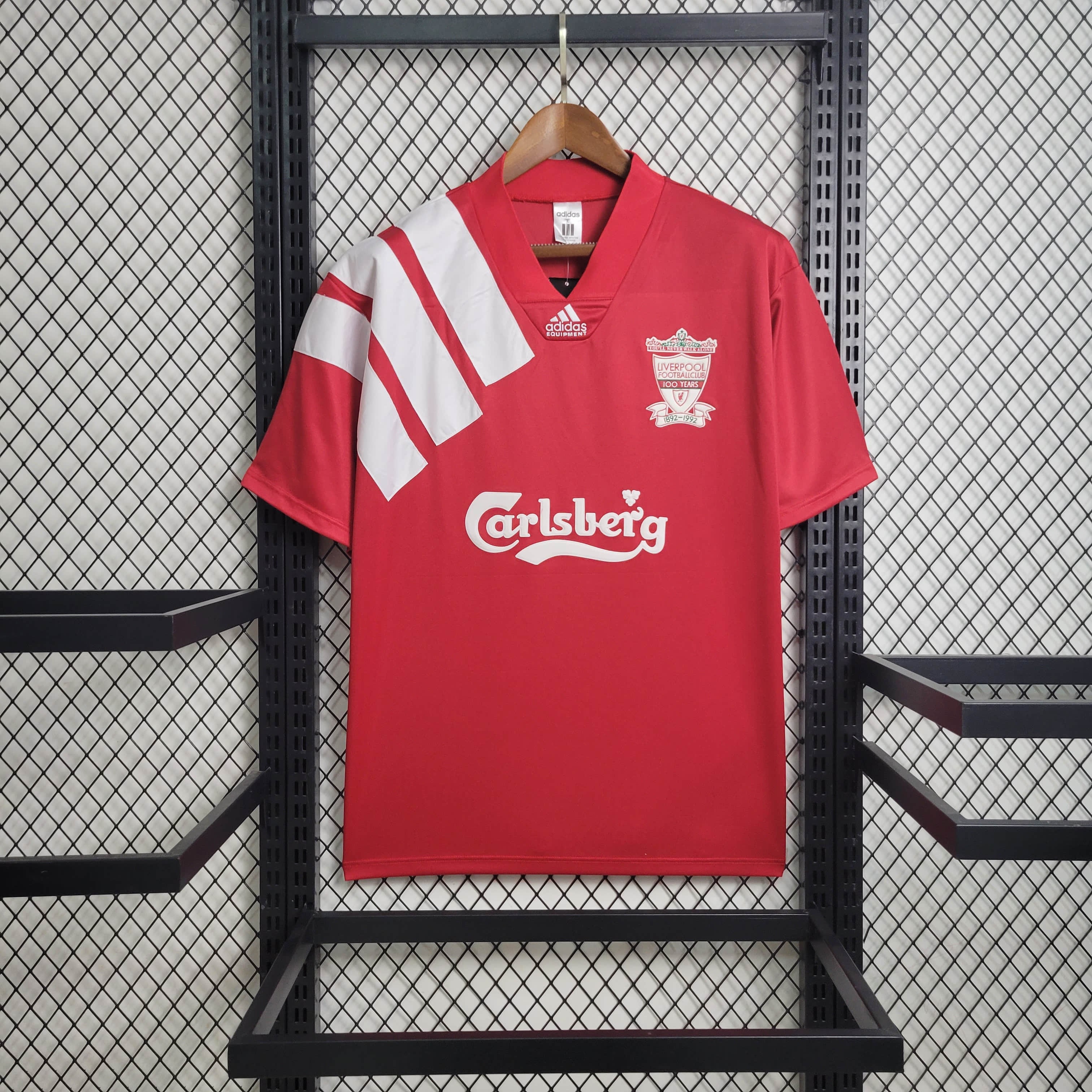 Retro liver.pool 1992-93 100 YEARS Home Stadium Jersey - ReplicasJersey