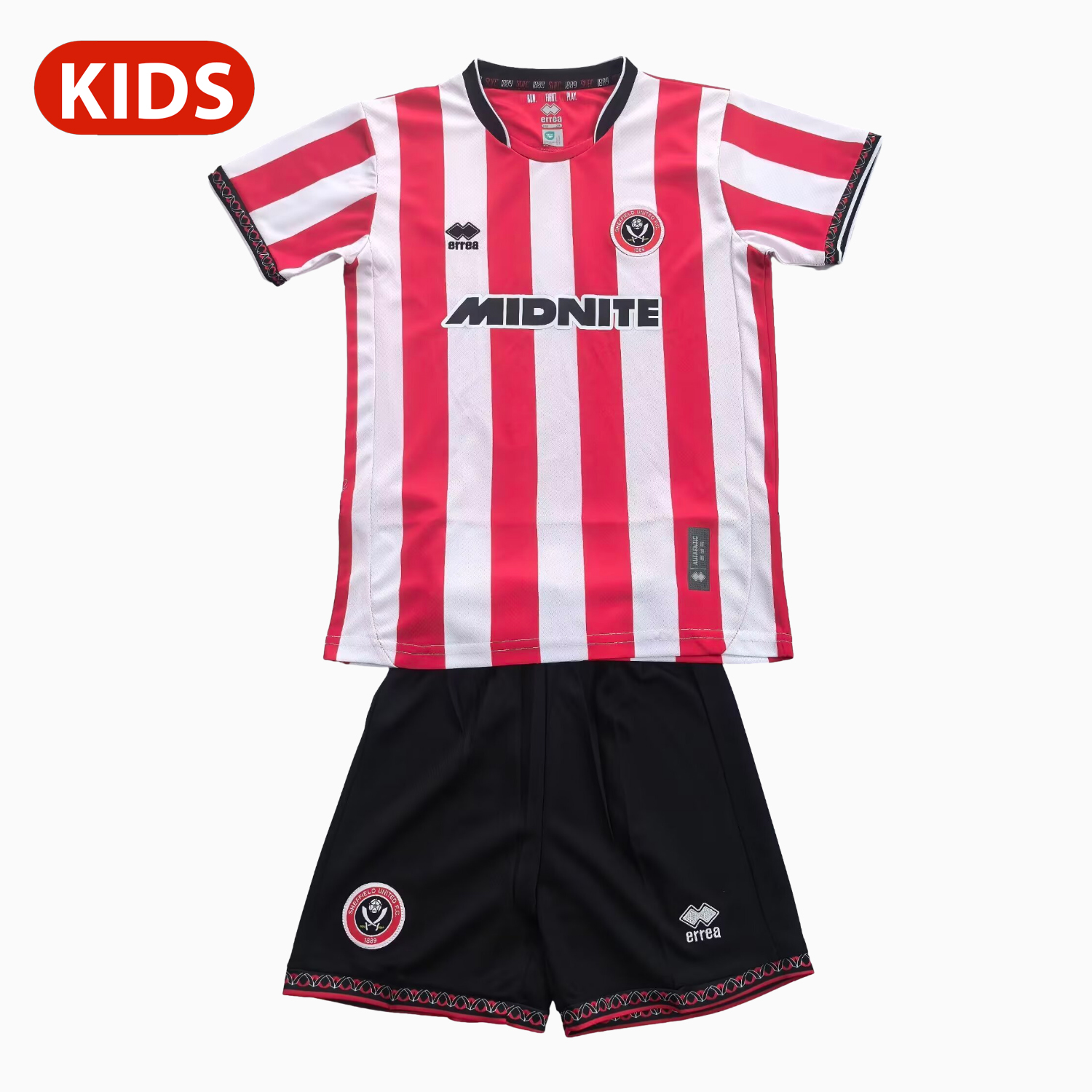 Sheffield United 25-26 Home Kids Kit - ReplicasJersey