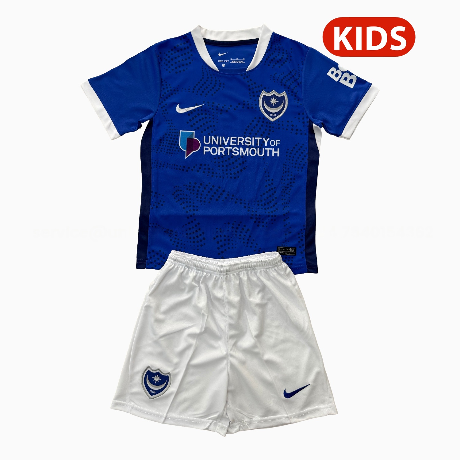 Portsmouth 25-26 Home Kids Kit - ReplicasJersey