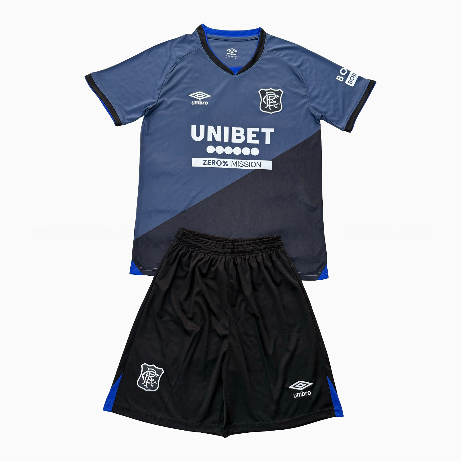 Glasgow Rangers 25-26 Third Men's Adult Jersey Set - Fans Version - ReplicasJersey