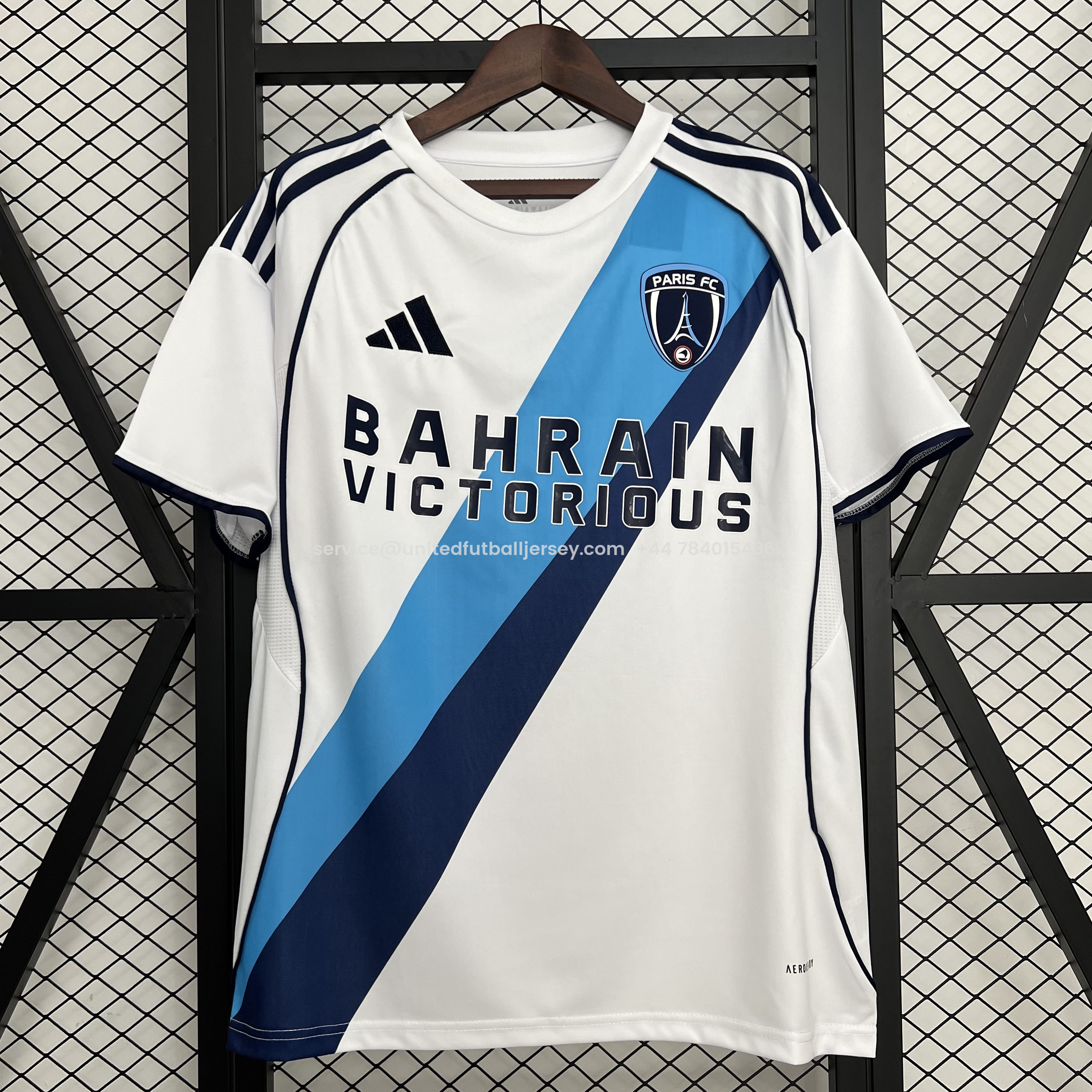 Paris FC 25-26 Away Jersey - Fans Version - ReplicasJersey