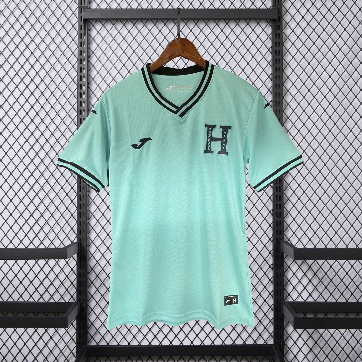 Honduras 2024-25 Away Cyan Jersey - Fans Version - ReplicasJersey