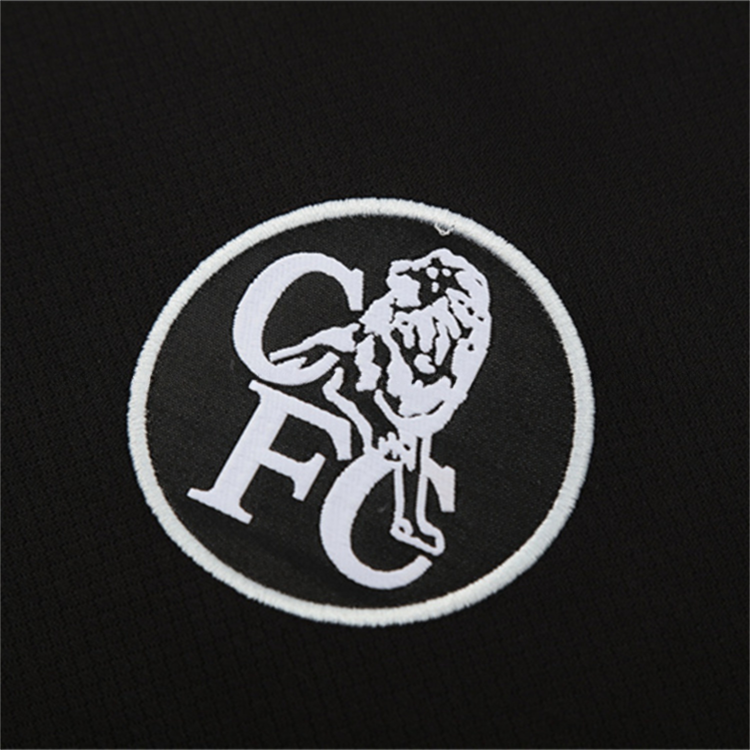 C.H.E.L.S.E.A 25-26 Kids Short-Sleeve Training Set - Black Top & Black Shorts - ReplicasJersey