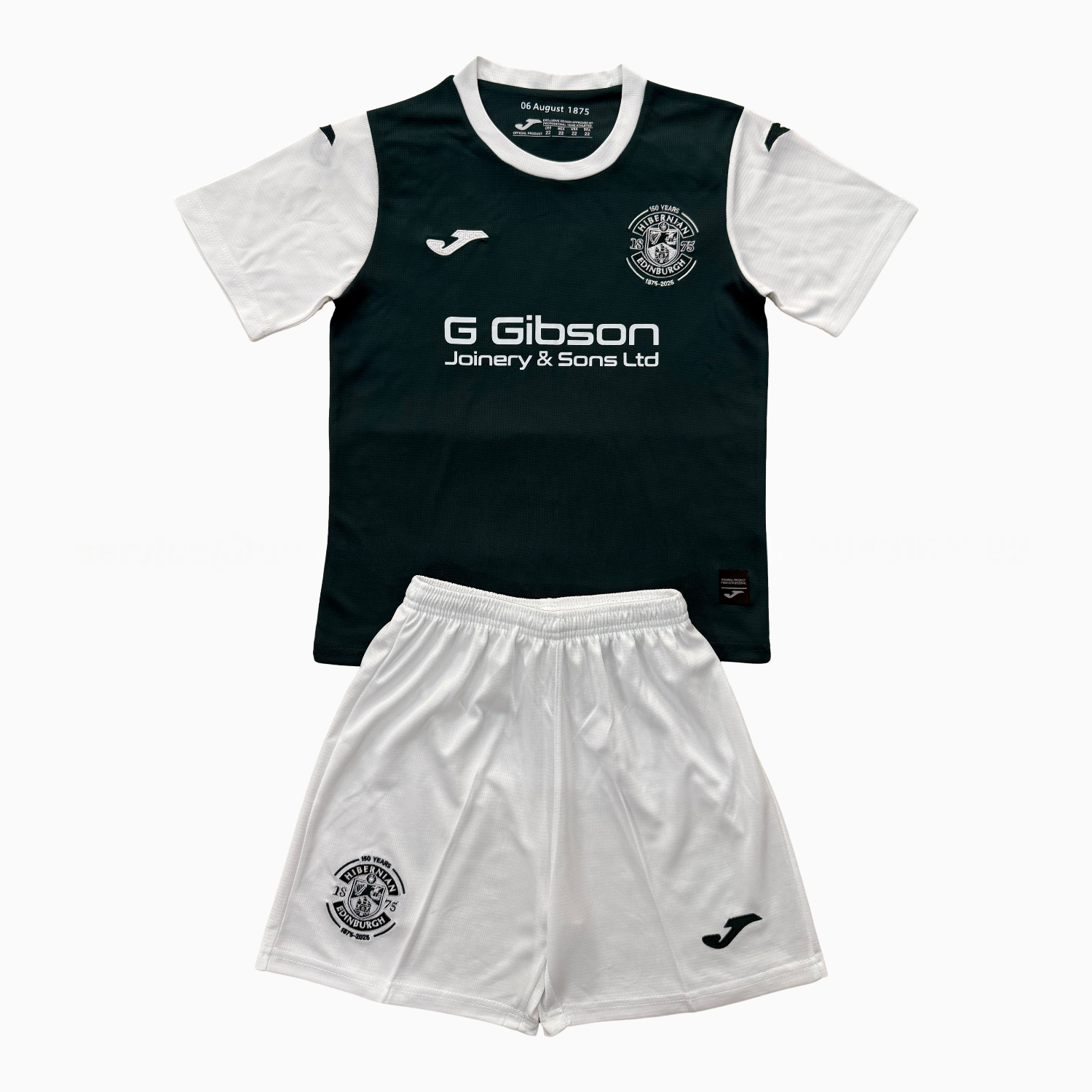 Hibernian 25-26 Home Kids Kit - ReplicasJersey