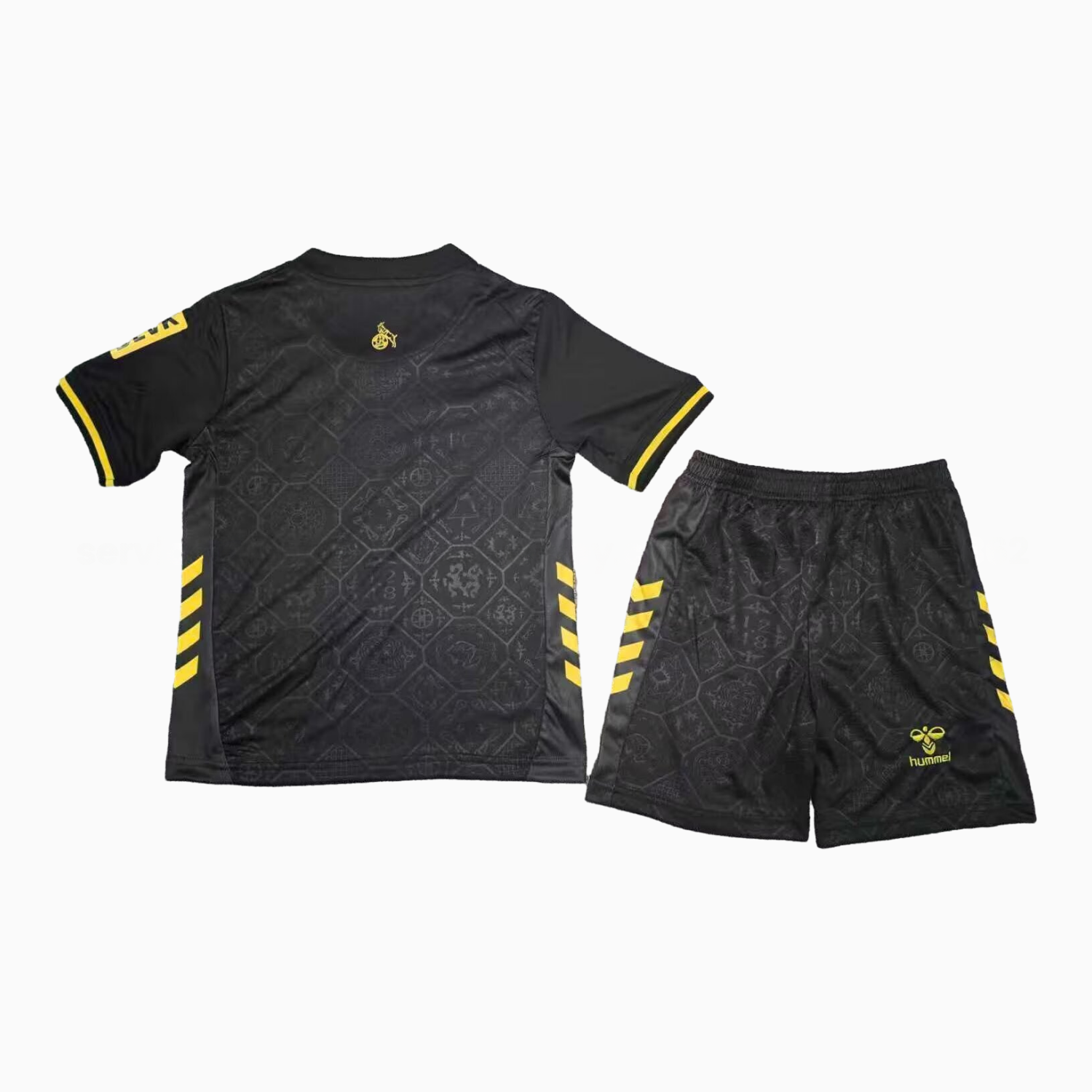 1. FC Köln 25-26 Third Black Kids Kit - ReplicasJersey
