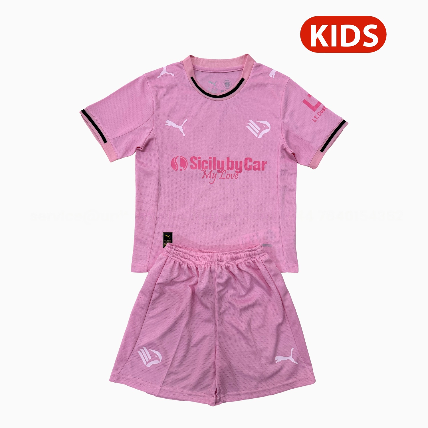 Palermo 25-26 Home Kids Kit - ReplicasJersey
