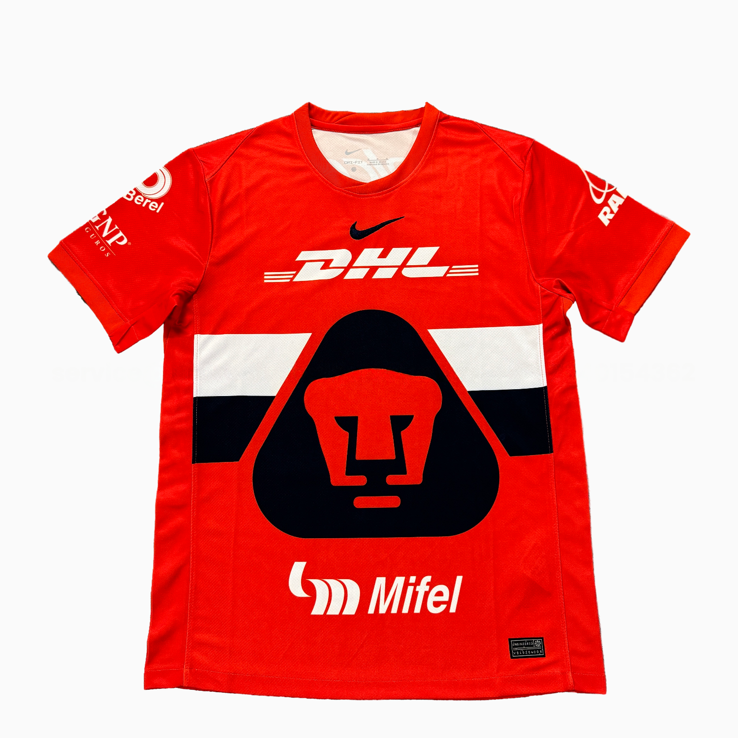 Pumas UNAM 25-26 Orange Goalkeeper Jersey - Fans Version - ReplicasJersey