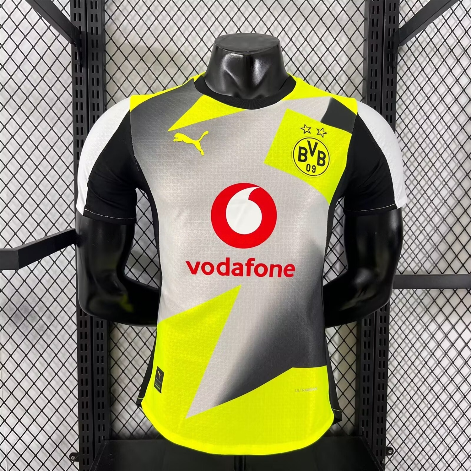 Dortmund 25-26 Away Silver Mist Jersey - Player Version - ReplicasJersey