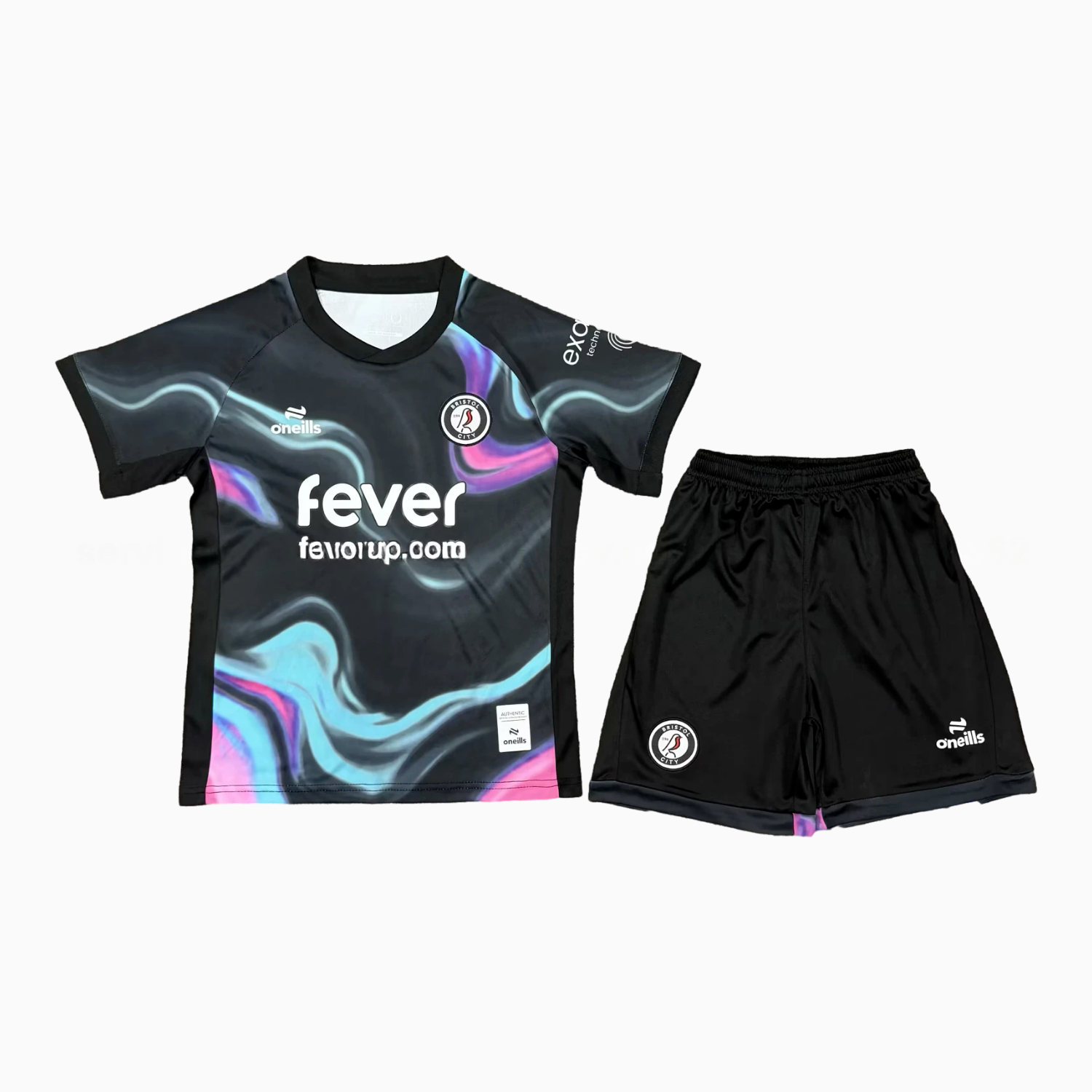 Bristol City 25-26 Third Fantasy Colors Kids Kit - ReplicasJersey