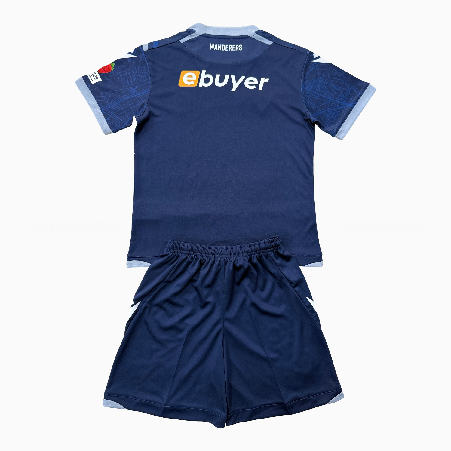 Bolton Wanderers 25-26 Away Men's Adult Jersey Set - Fans Version - ReplicasJersey