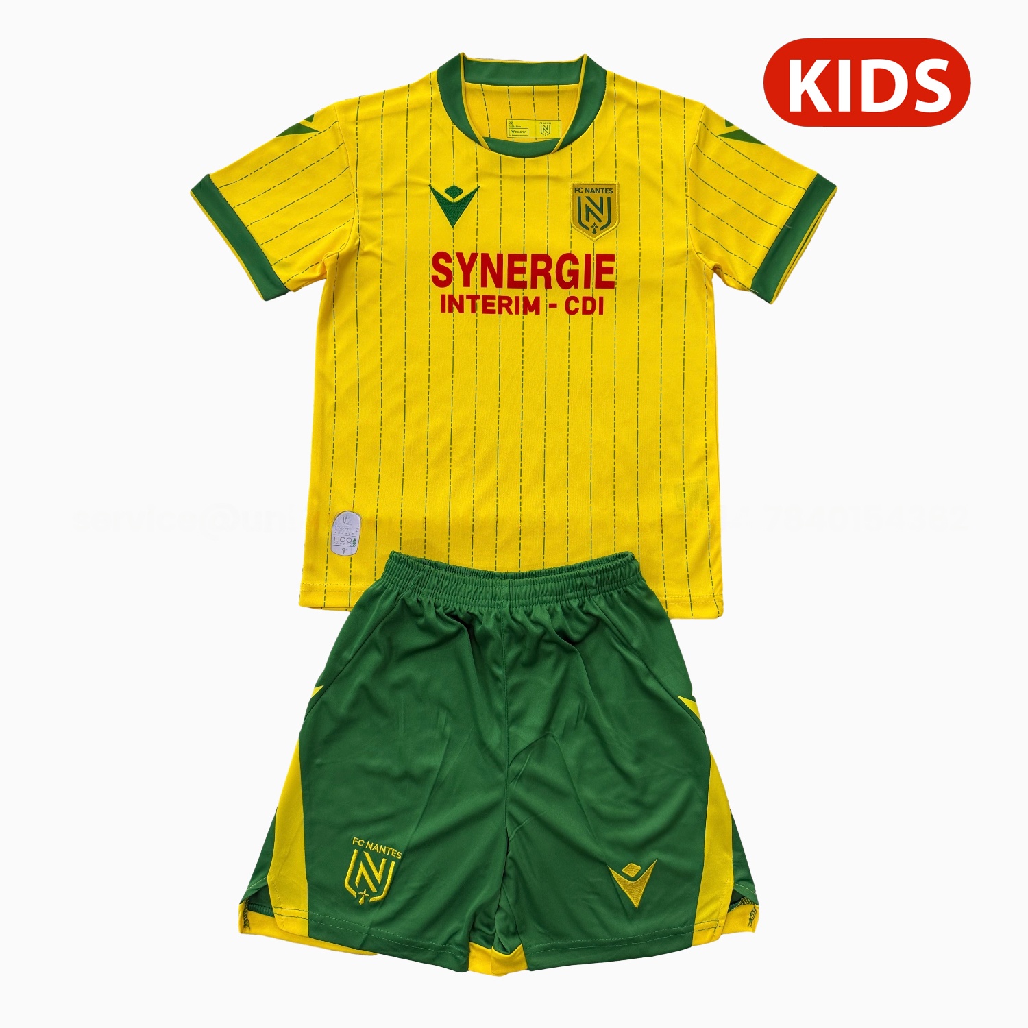 Nantes 25-26 Home Kids Kit - ReplicasJersey
