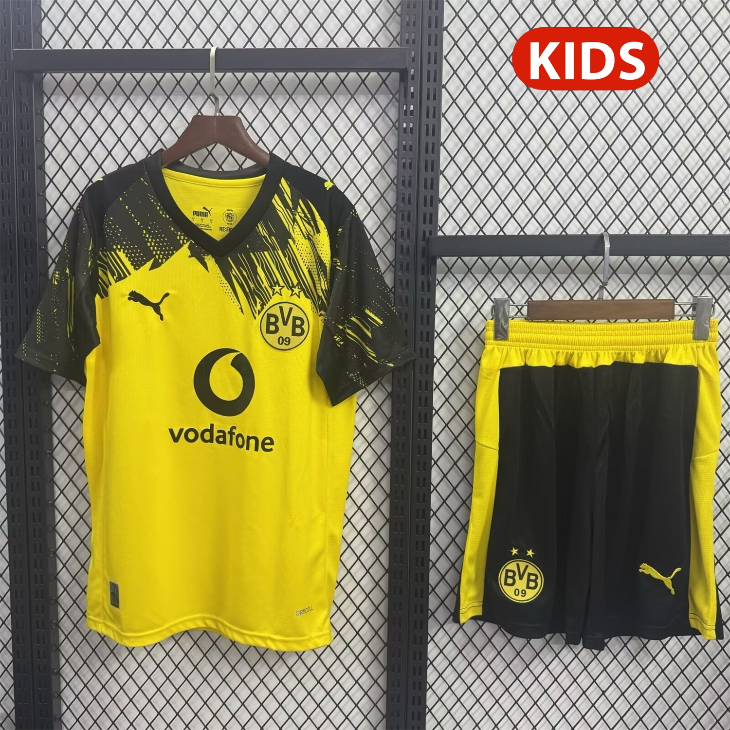 Dortmund 25-26 Home Kids Kit - ReplicasJersey