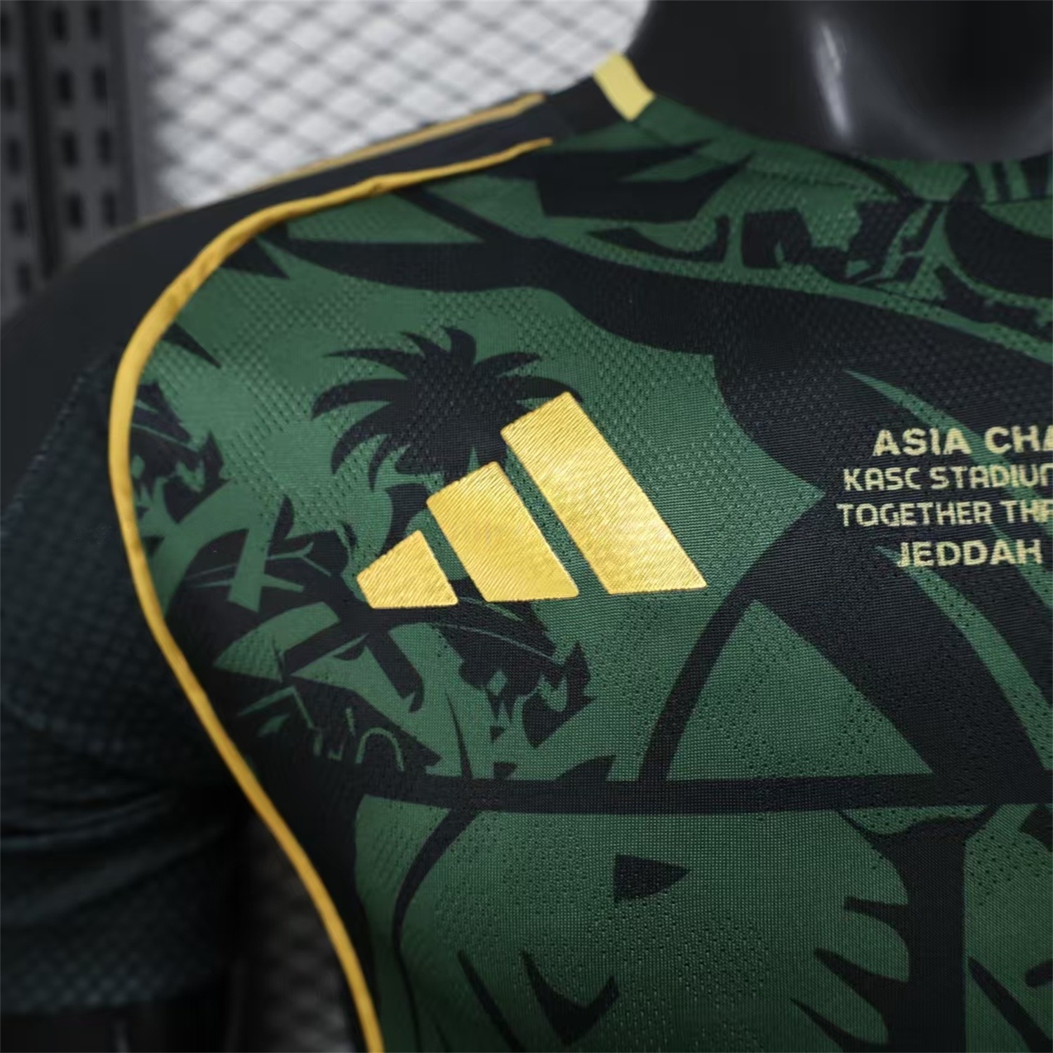 Al-Ahli SFC Jeddah Nationals 25-26 Champion Green Special Jersey - Player Version - ReplicasJersey