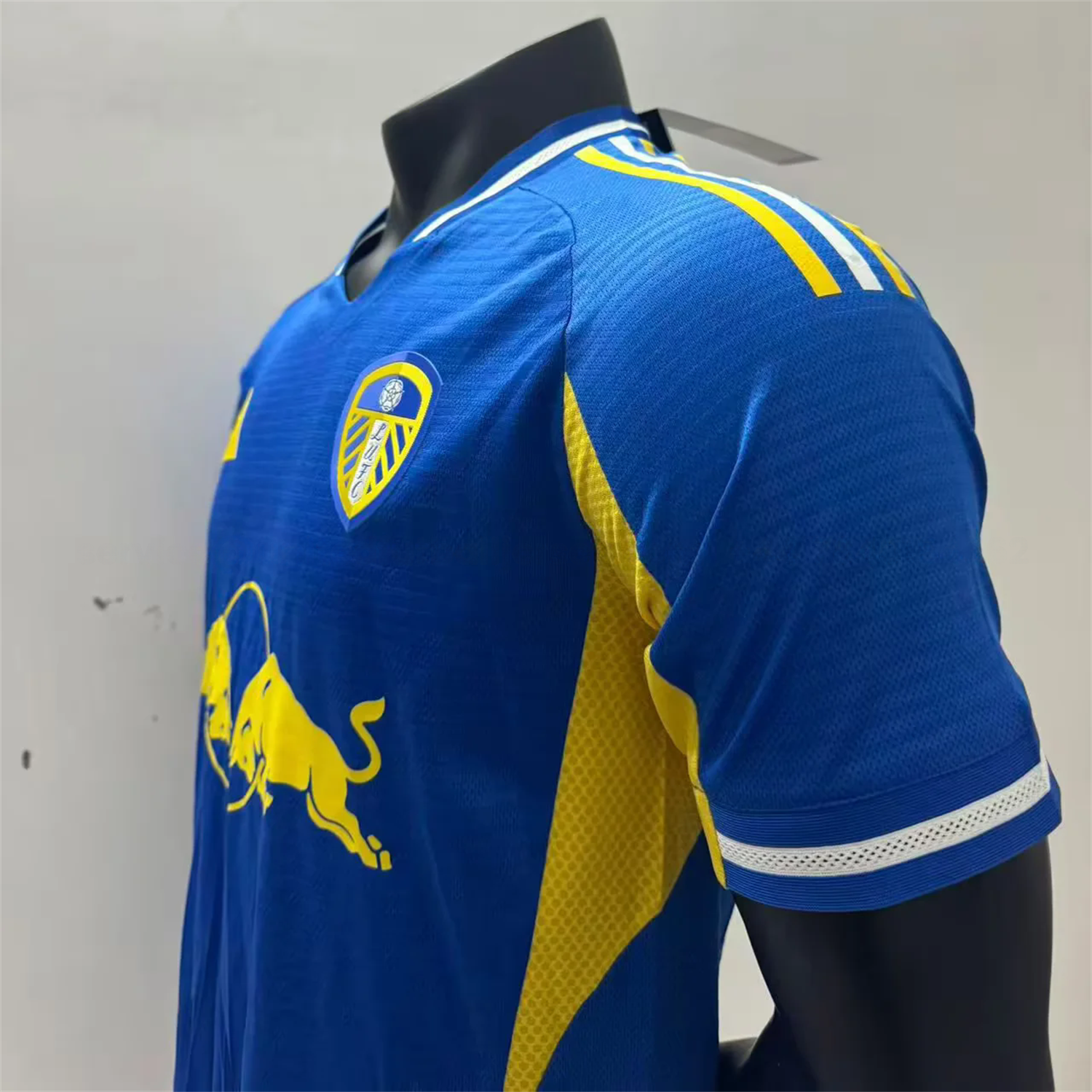 Leeds United 25-26 Away Blue Jersey - Player Version - ReplicasJersey