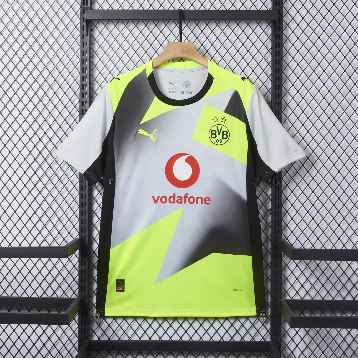 Dortmund 25-26 Away Silver Mist Jersey - Fans Version - ReplicasJersey