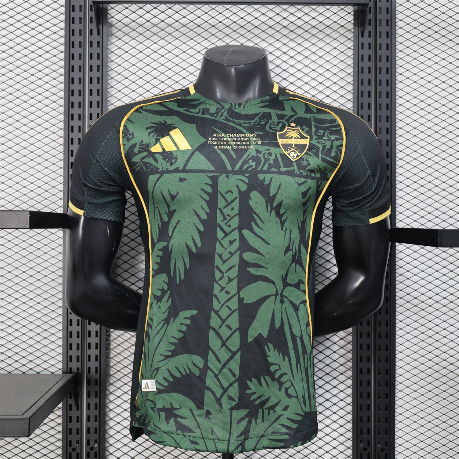 Al-Ahli SFC Jeddah Nationals 25-26 Champion Green Special Jersey - Player Version - ReplicasJersey