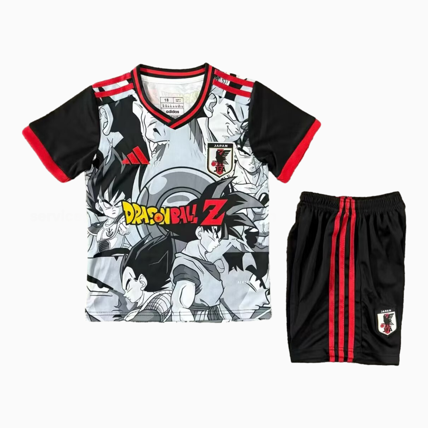 Japan 25-26 Dragon Z Comic Style Special Kids Kit - ReplicasJersey