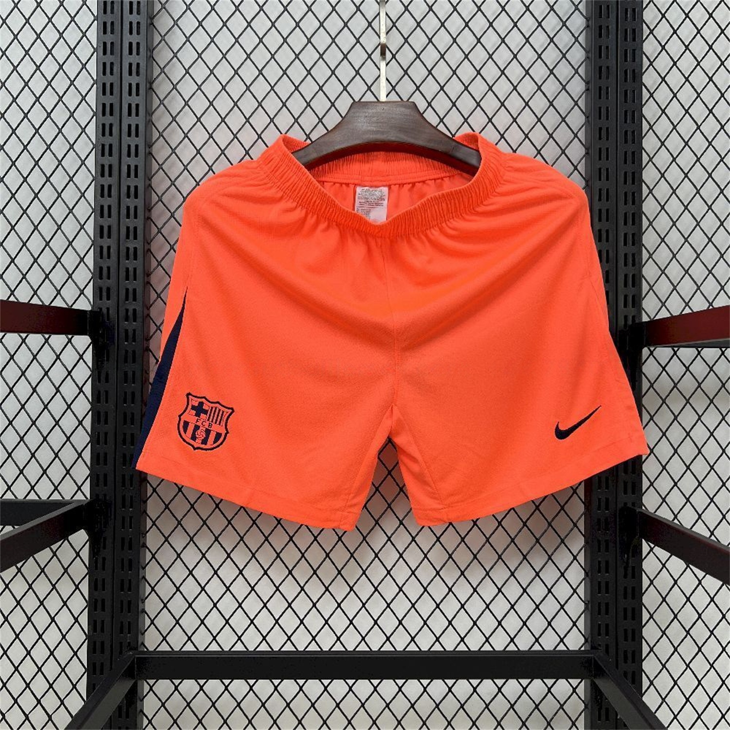 Barcelona 25-26 Third Orange Shorts - Fans Version - ReplicasJersey