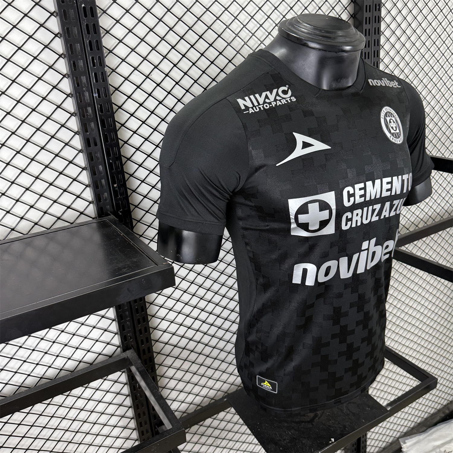 Cruz Azul 25-26 Third Black Jersey - Player Version - ReplicasJersey