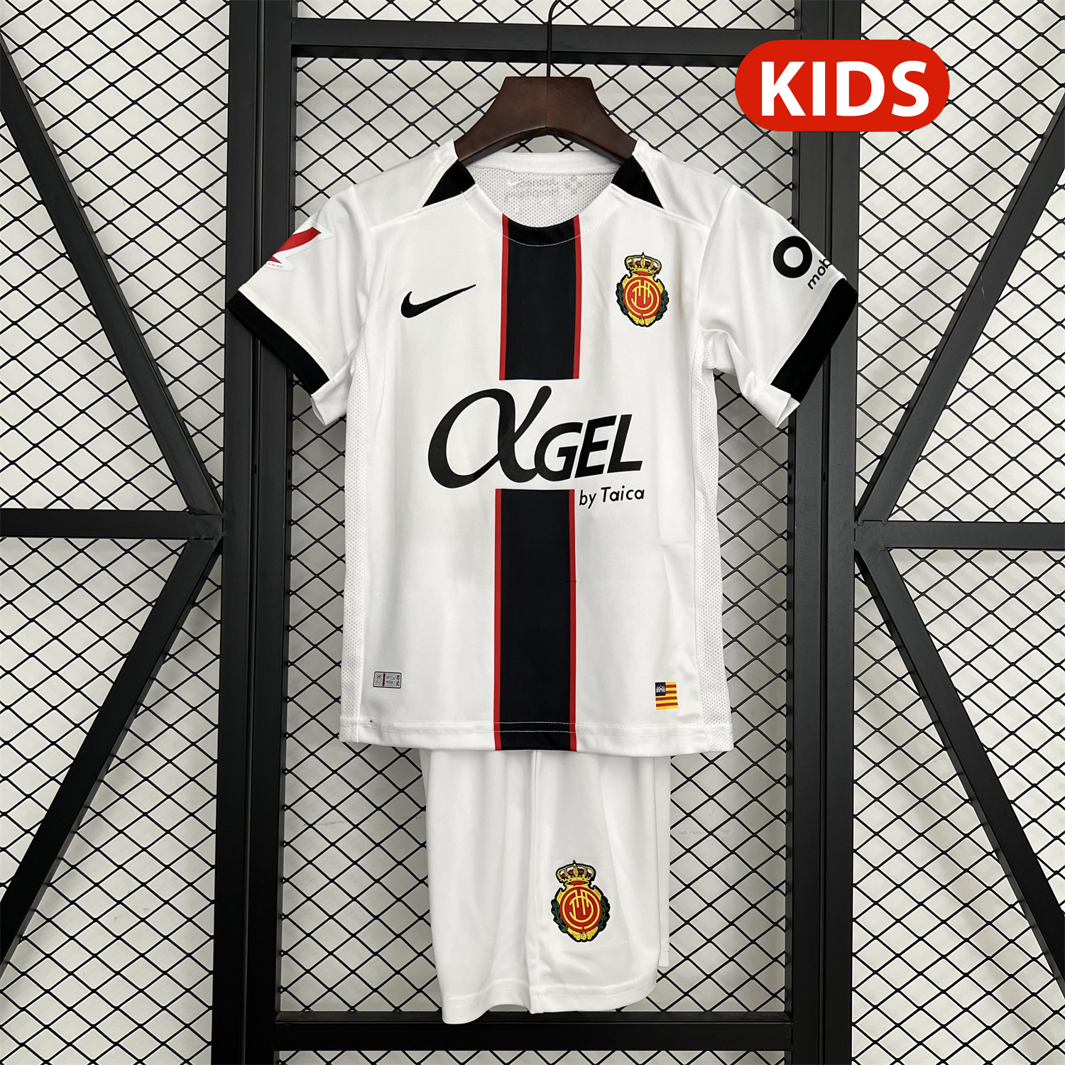 Mallorca 25-26 Away White Kids Kit - ReplicasJersey