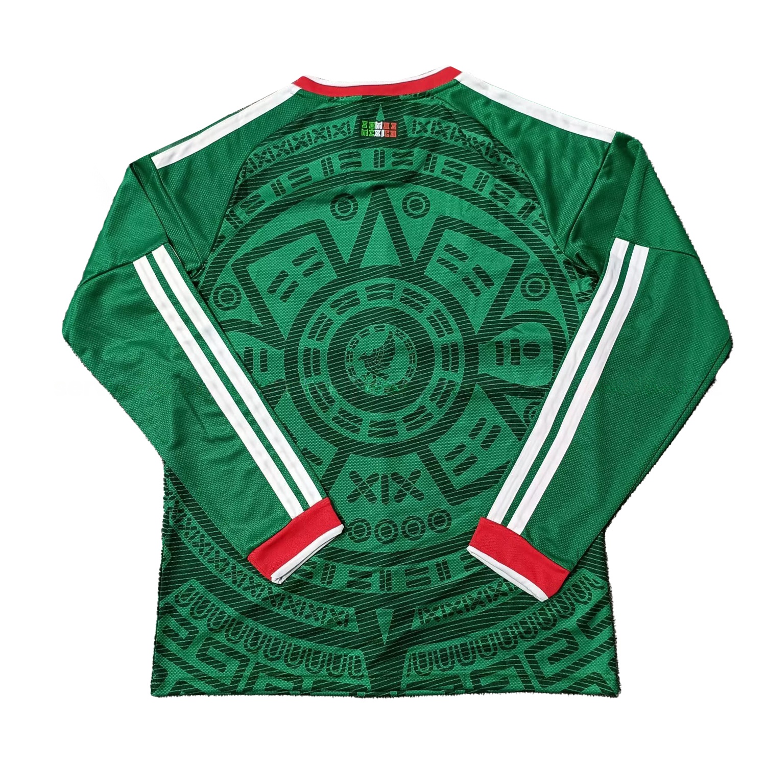 Mexico 25-26 Home Long Sleeves Jersey (Leaked Version) - Fans Version - ReplicasJersey