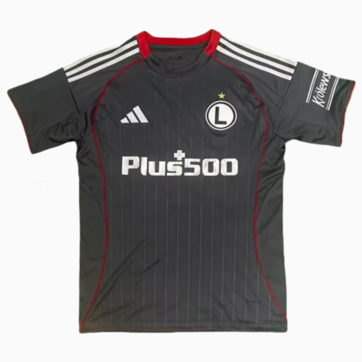 Legia Warszawa 25-26 Third Black Jersey - Fans Version - ReplicasJersey