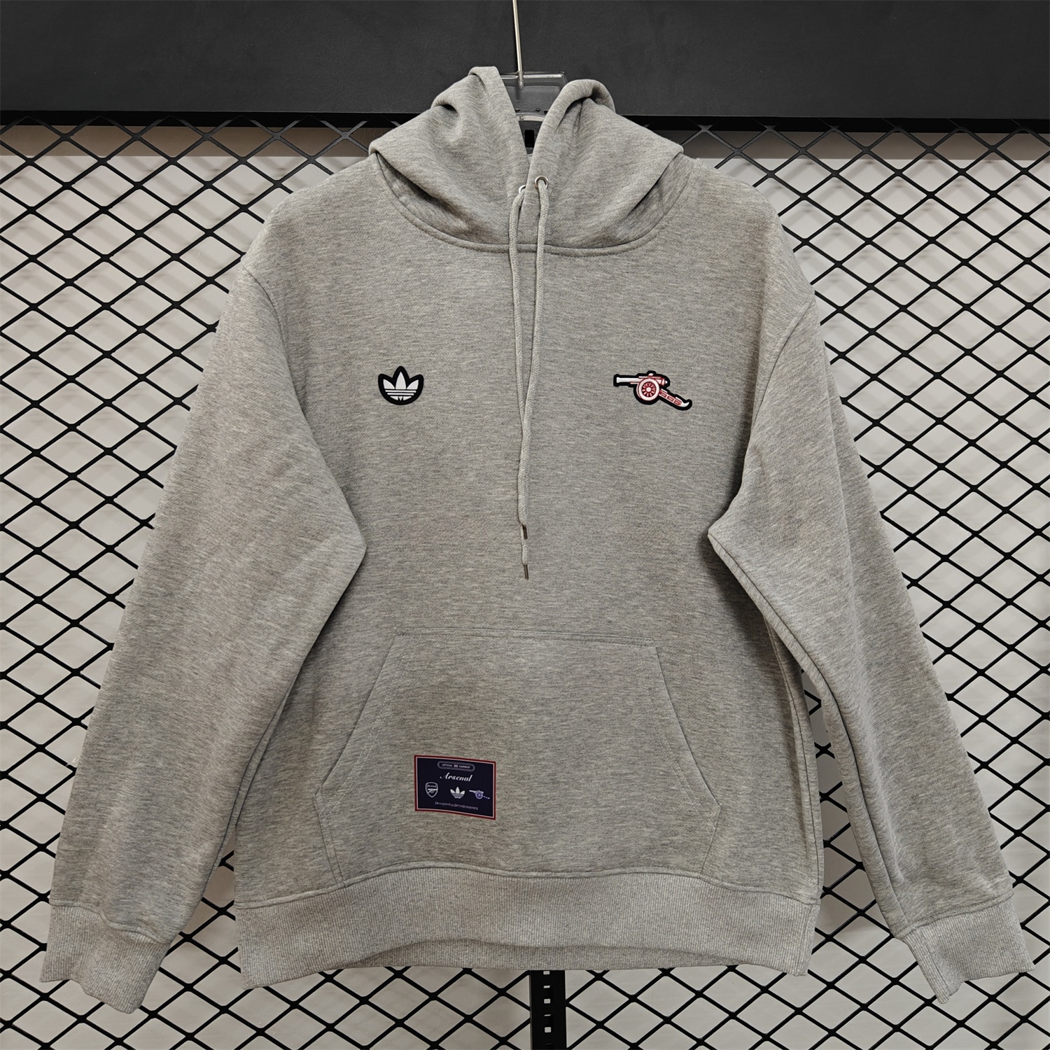 Arsenal 25-26 Originals Terrace Icon Unisex Pullover Hoodie - ReplicasJersey