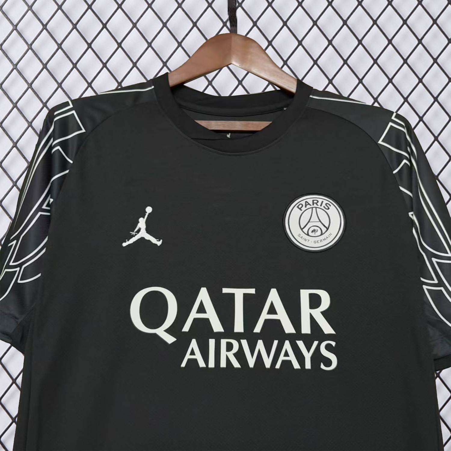 Paris Saint-Germain PSG 25-26 JD Black Special Jersey - Fans Version - ReplicasJersey