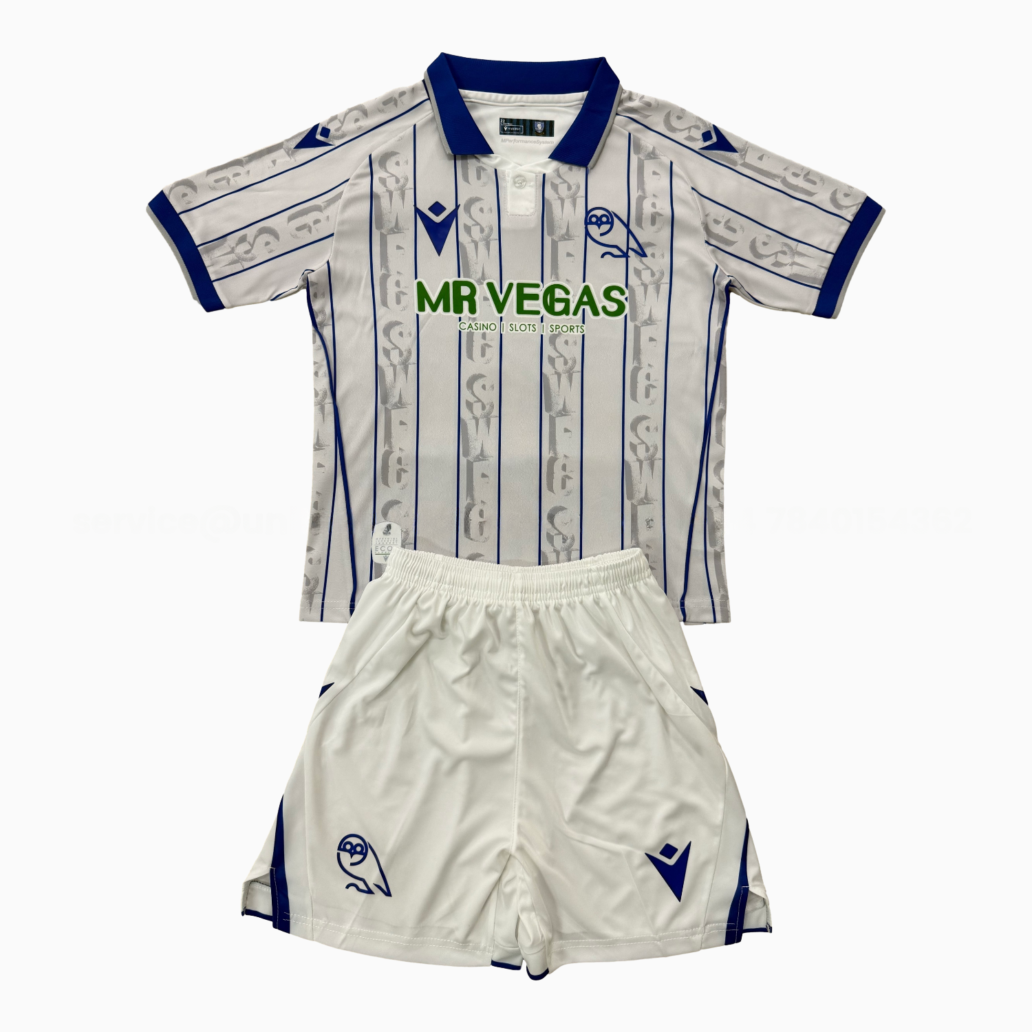 Sheffield Wednesday 25-26 Third Men's Adult Jersey Set - Fans Version - ReplicasJersey