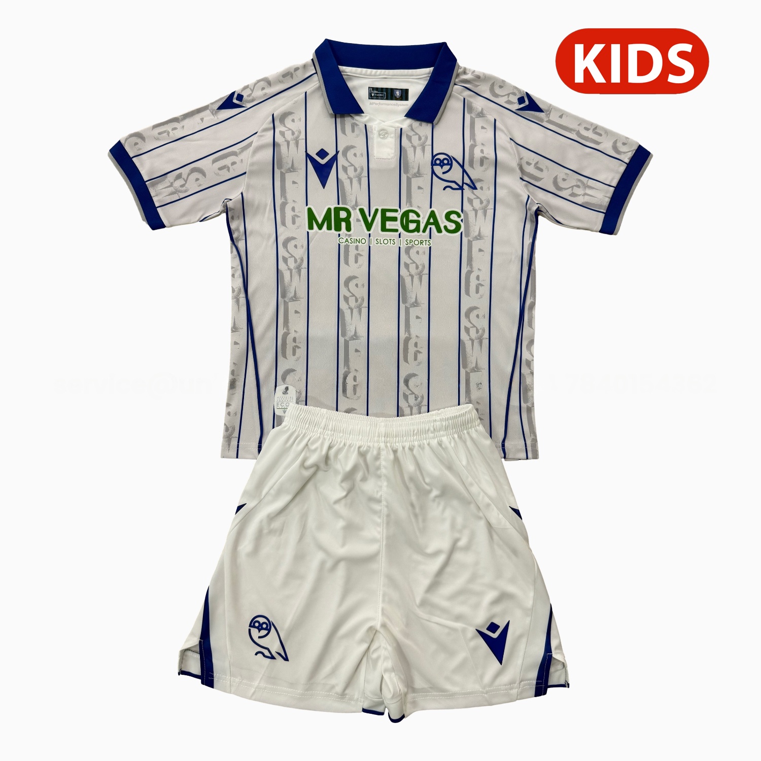 Sheffield Wednesday 25-26 Third Kids Kit - ReplicasJersey